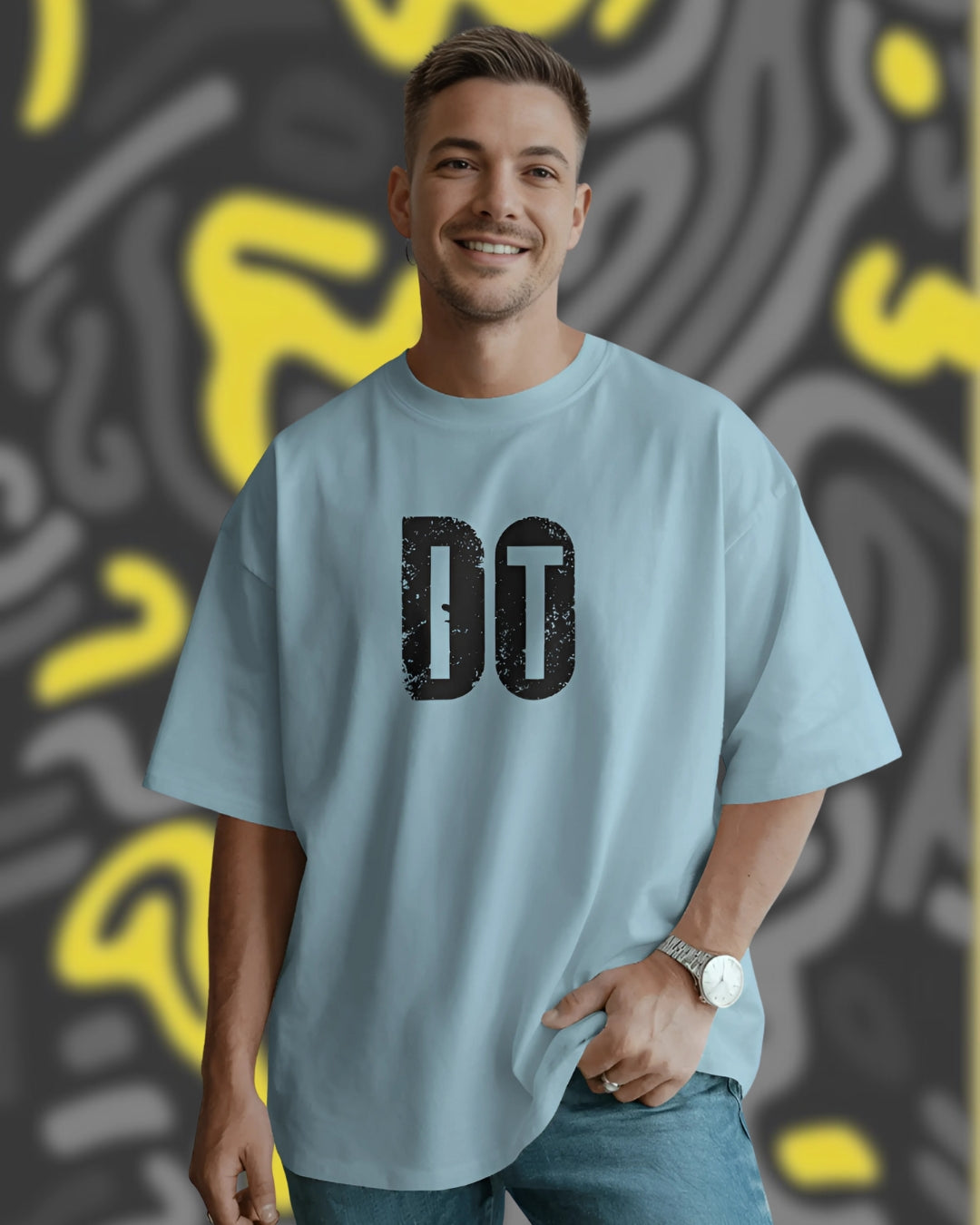 Do it again lights Unisex Premium Oversized T-Shirt