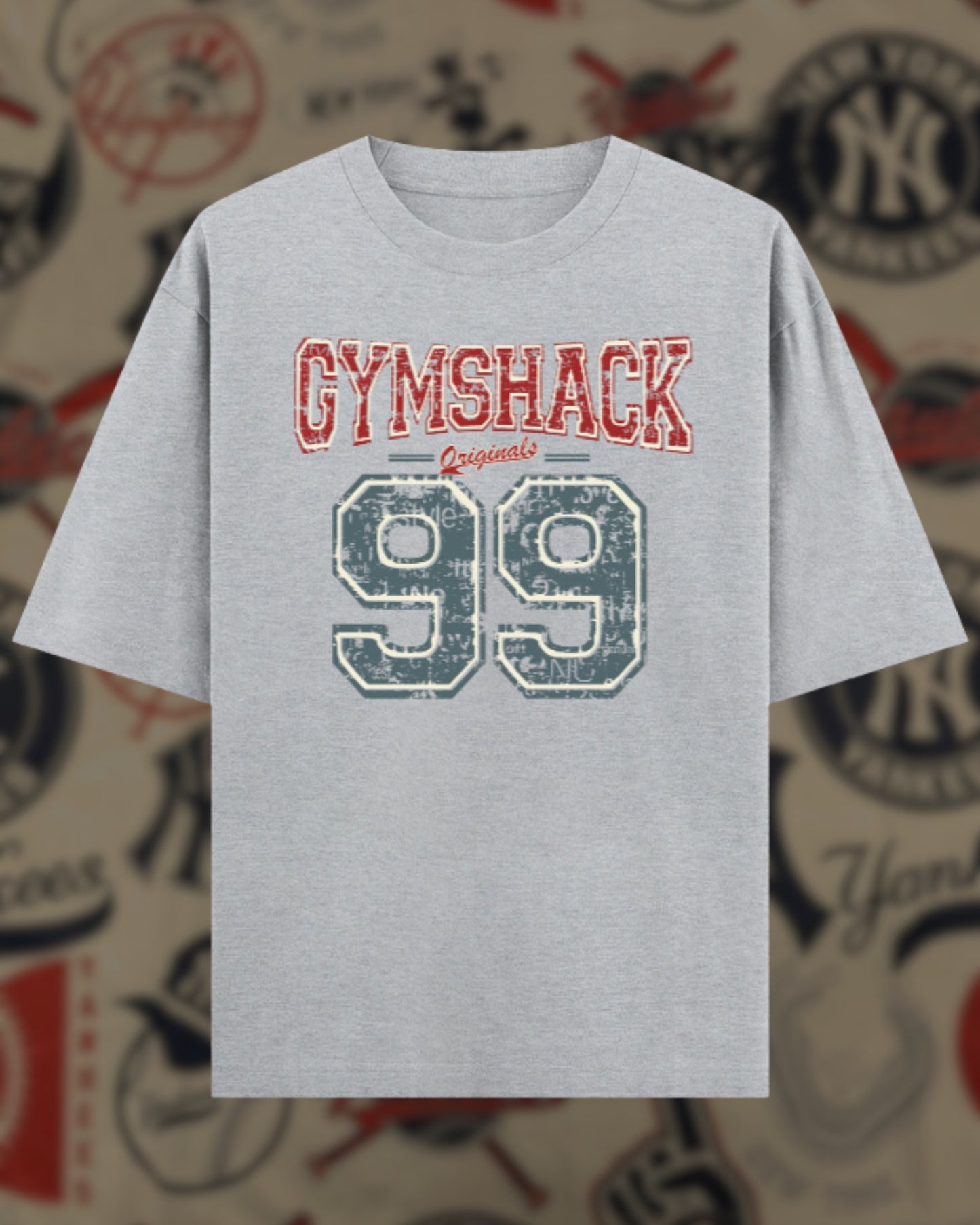 Gymshack 99 Unisex Premium Oversized T-Shirt