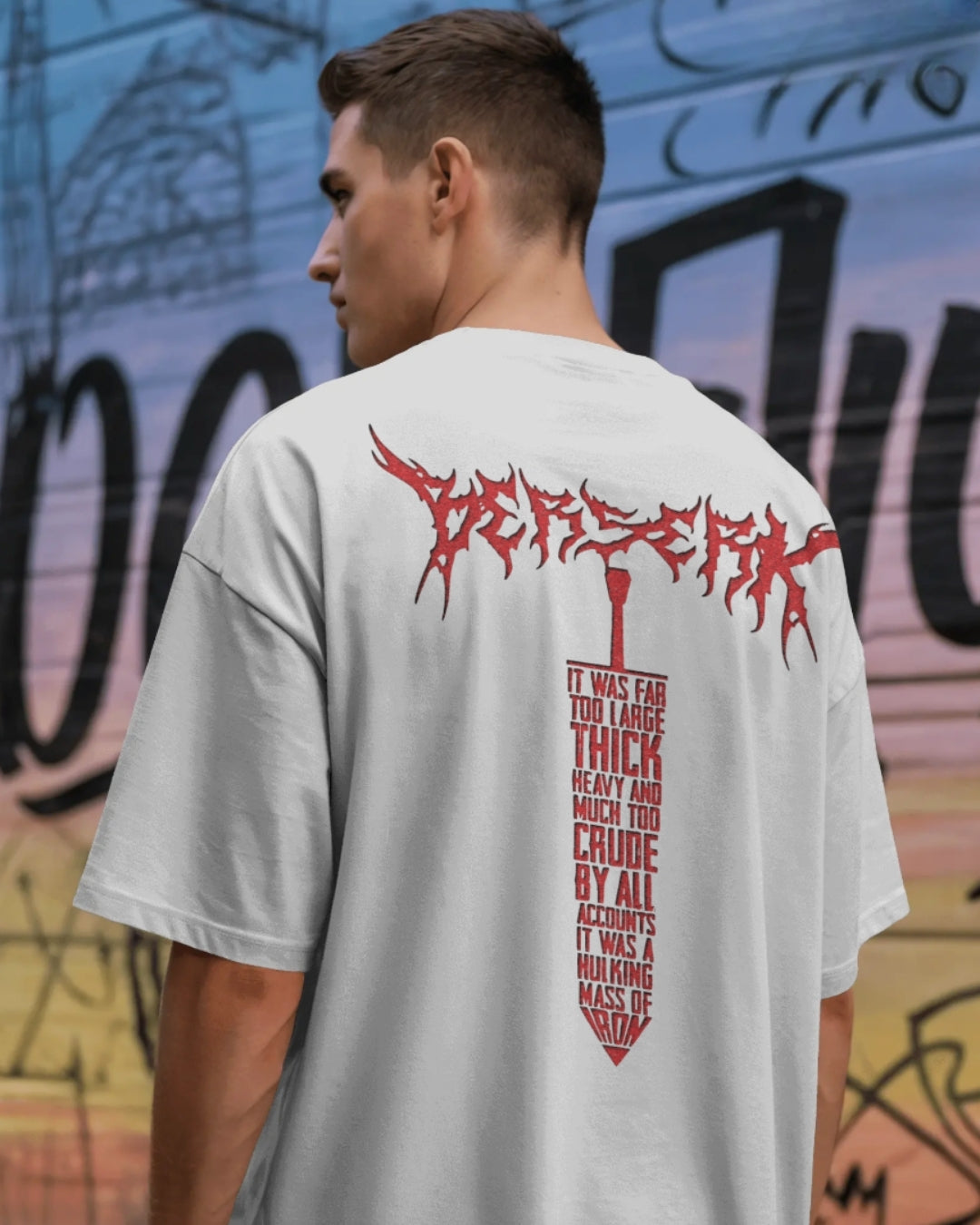 Berserk Dragon Slayer Unisex Premium Oversized T-Shirt