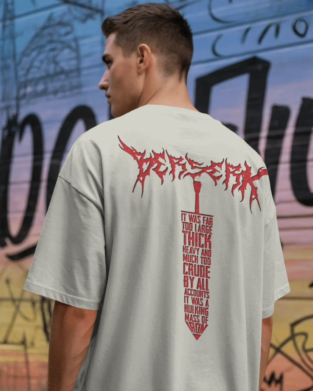 Berserk Dragon Slayer Unisex Premium Oversized T-Shirt