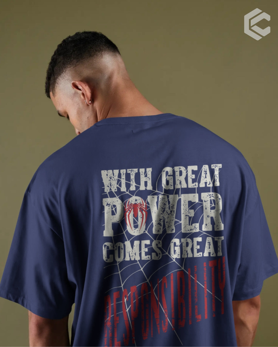 Spidey Quote Unisex Premium Oversized T-Shirt