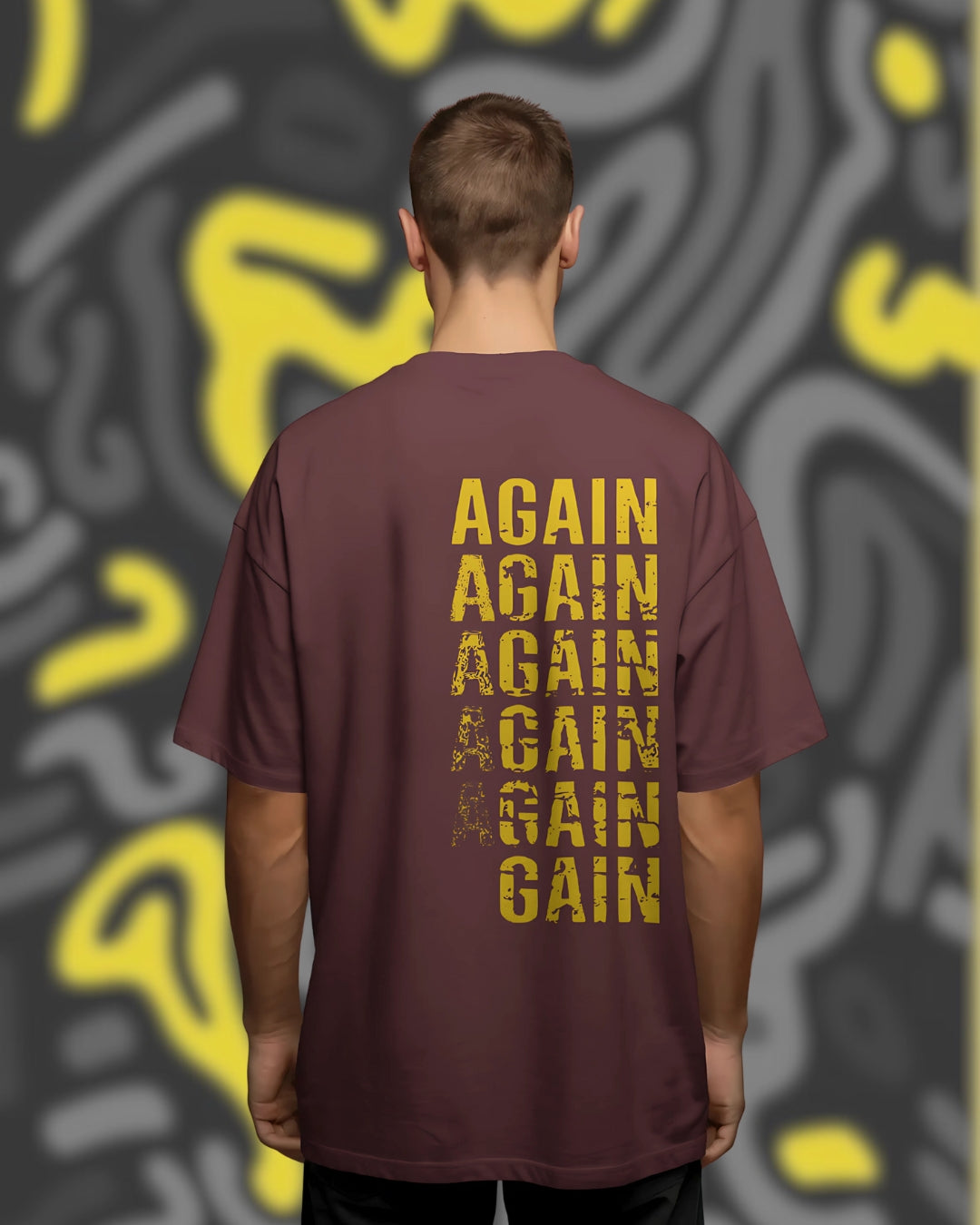Do it again darks Unisex Premium Oversized T-Shirt