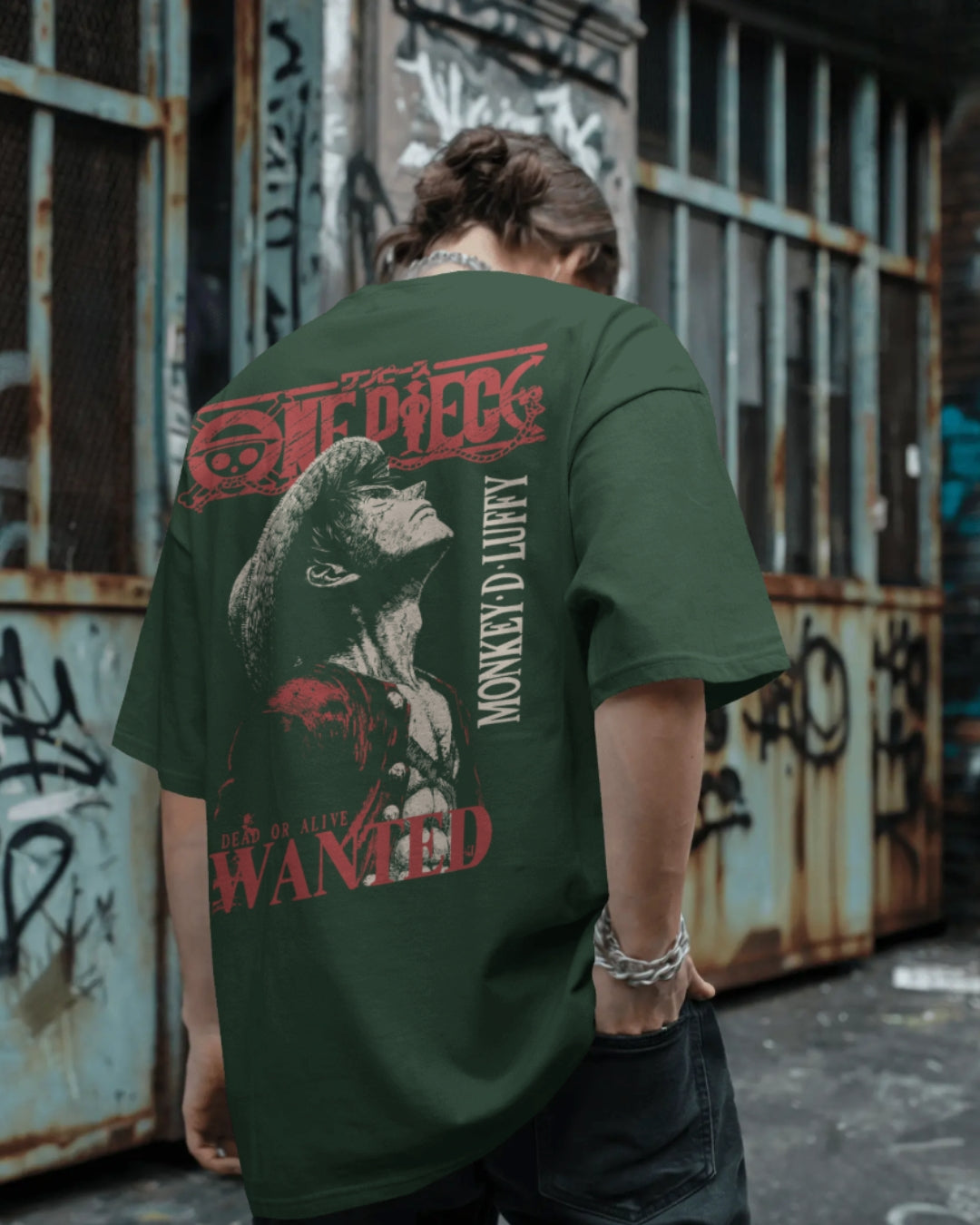 Monkey D Luffy Onepiece Unisex Premium Oversized T-Shirt
