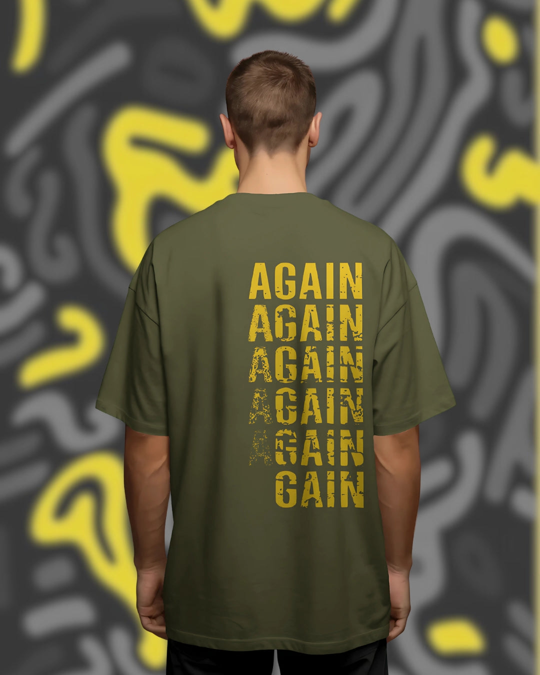 Do it again darks Unisex Premium Oversized T-Shirt