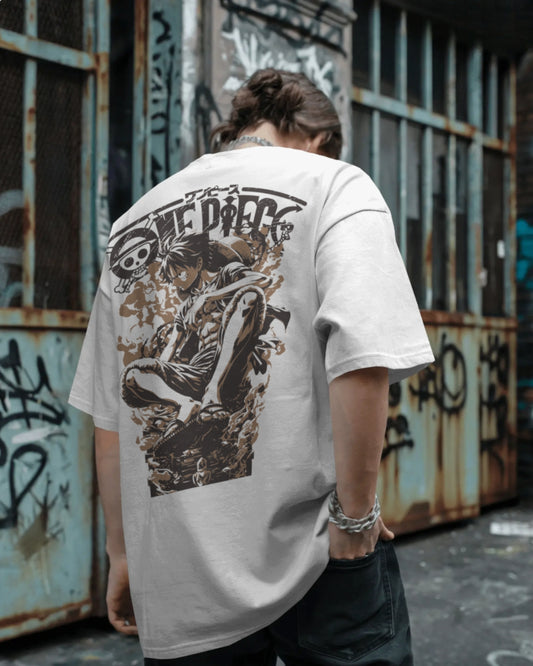 Luffy Onepiece Unisex Premium Oversized T-Shirt