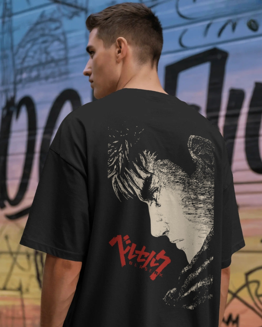 Berserk Guts Unisex Premium Oversized T-Shirt