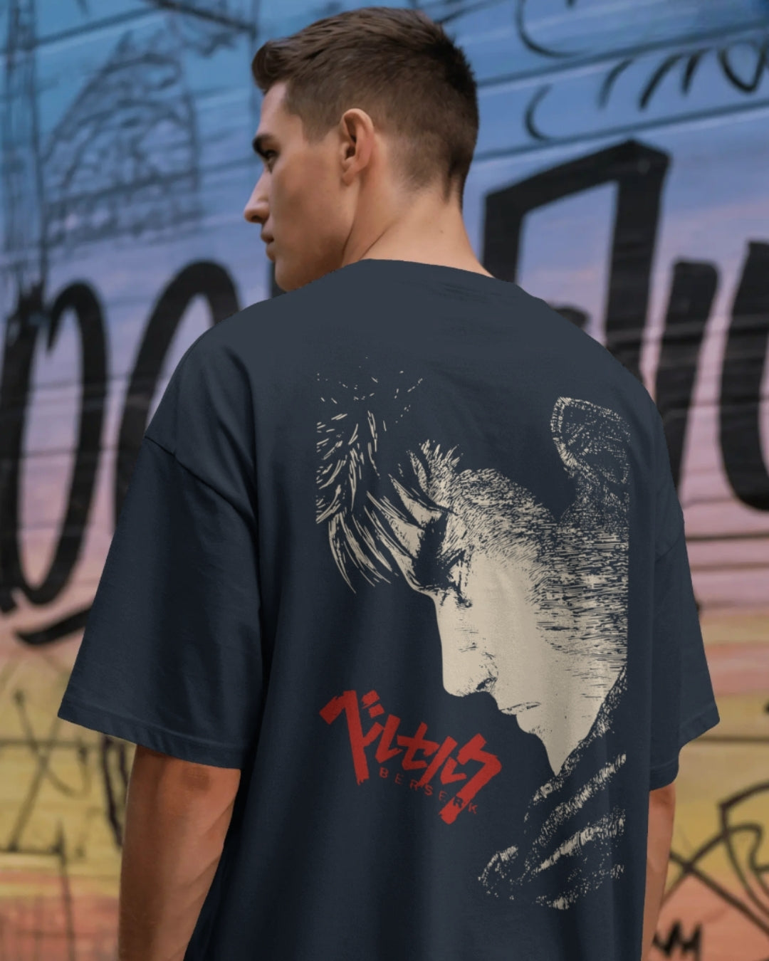 Berserk Guts Unisex Premium Oversized T-Shirt