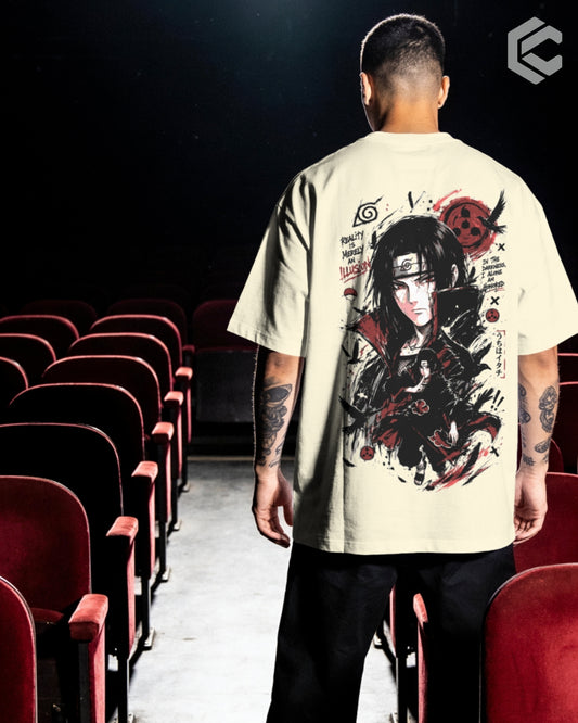 Itachi 3 tomoe Unisex Premium Oversized t-shirt