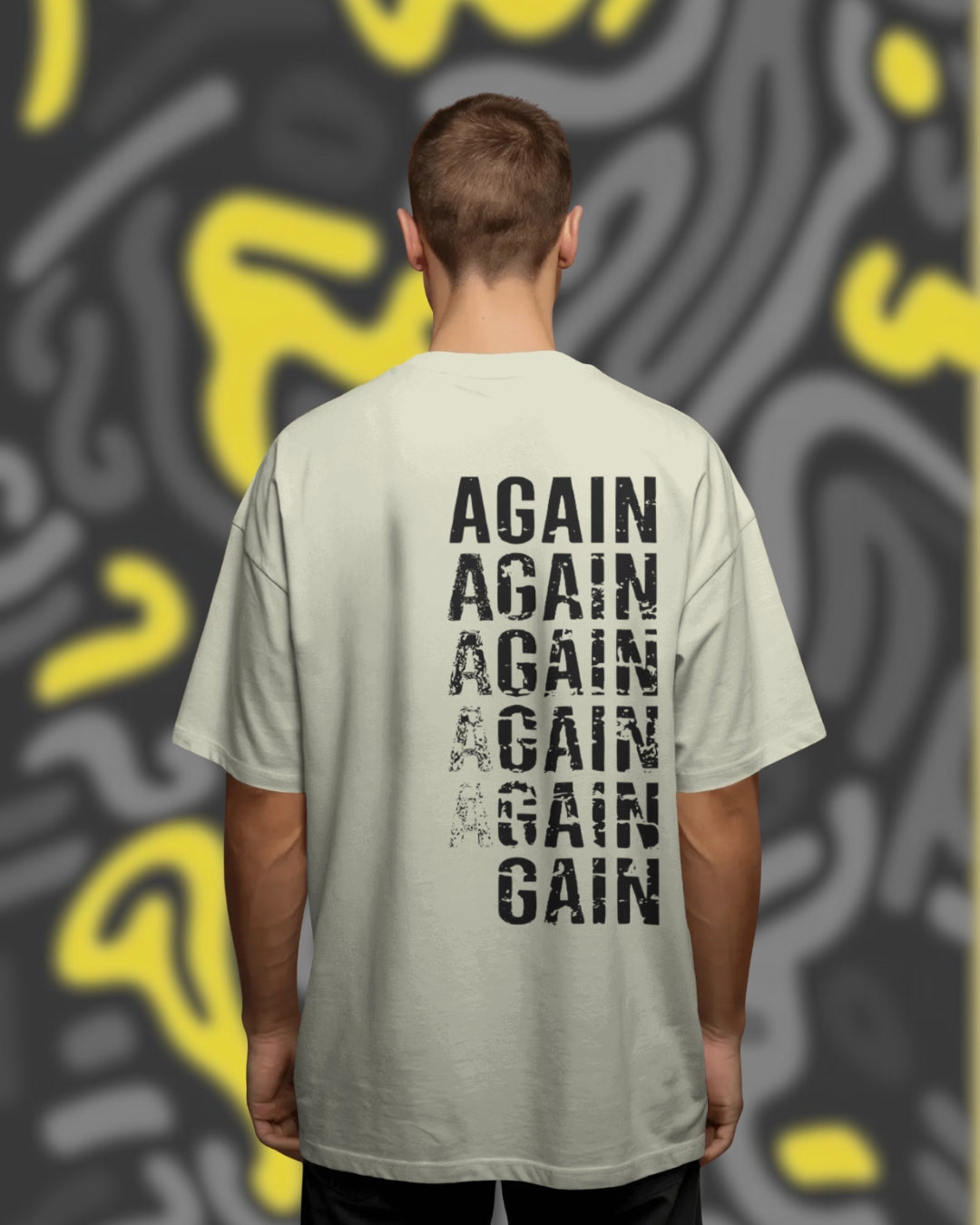 Do it again lights Unisex Premium Oversized T-Shirt