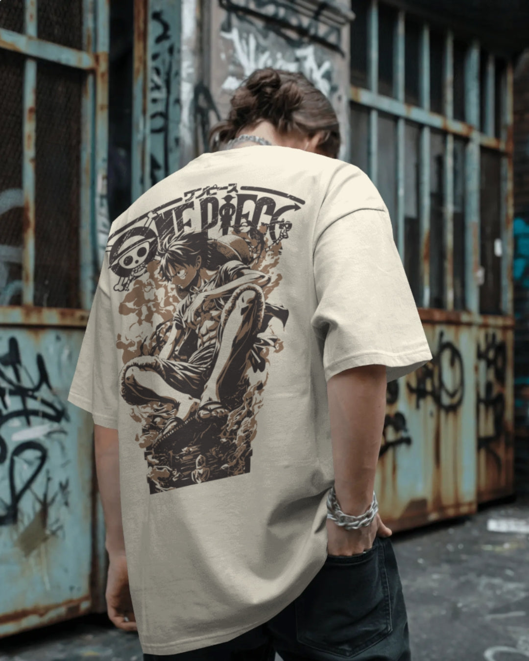 Luffy Onepiece Unisex Premium Oversized T-Shirt