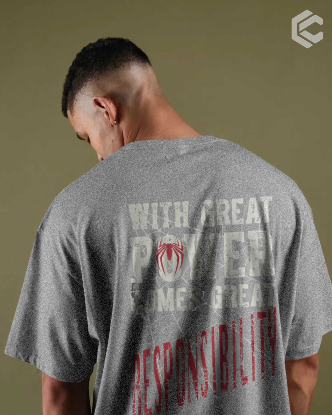 Spidey Quote Unisex Premium Oversized T-Shirt