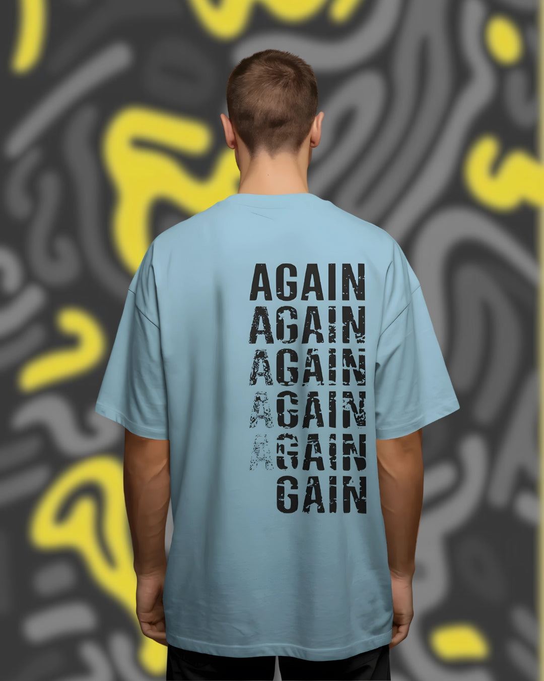 Do it again lights Unisex Premium Oversized T-Shirt