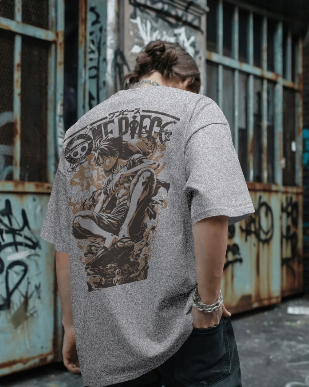 Luffy Onepiece Unisex Premium Oversized T-Shirt