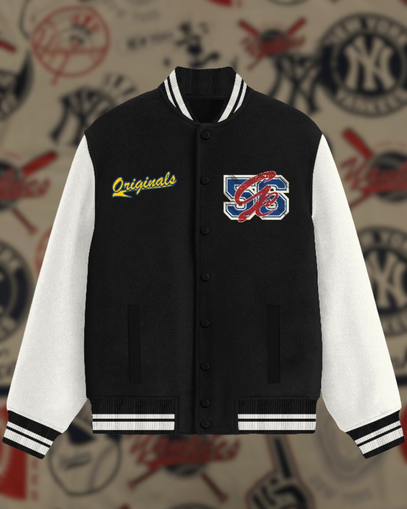 Gains Concept Originals 56 Unisex Varsity Jacket