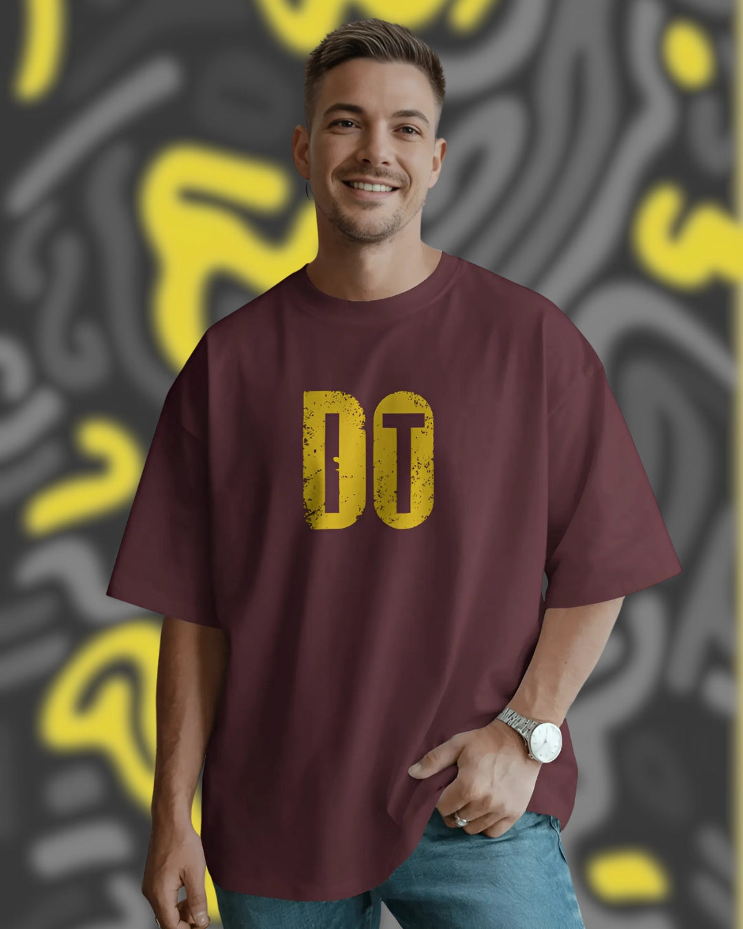 Do it again darks Unisex Premium Oversized T-Shirt