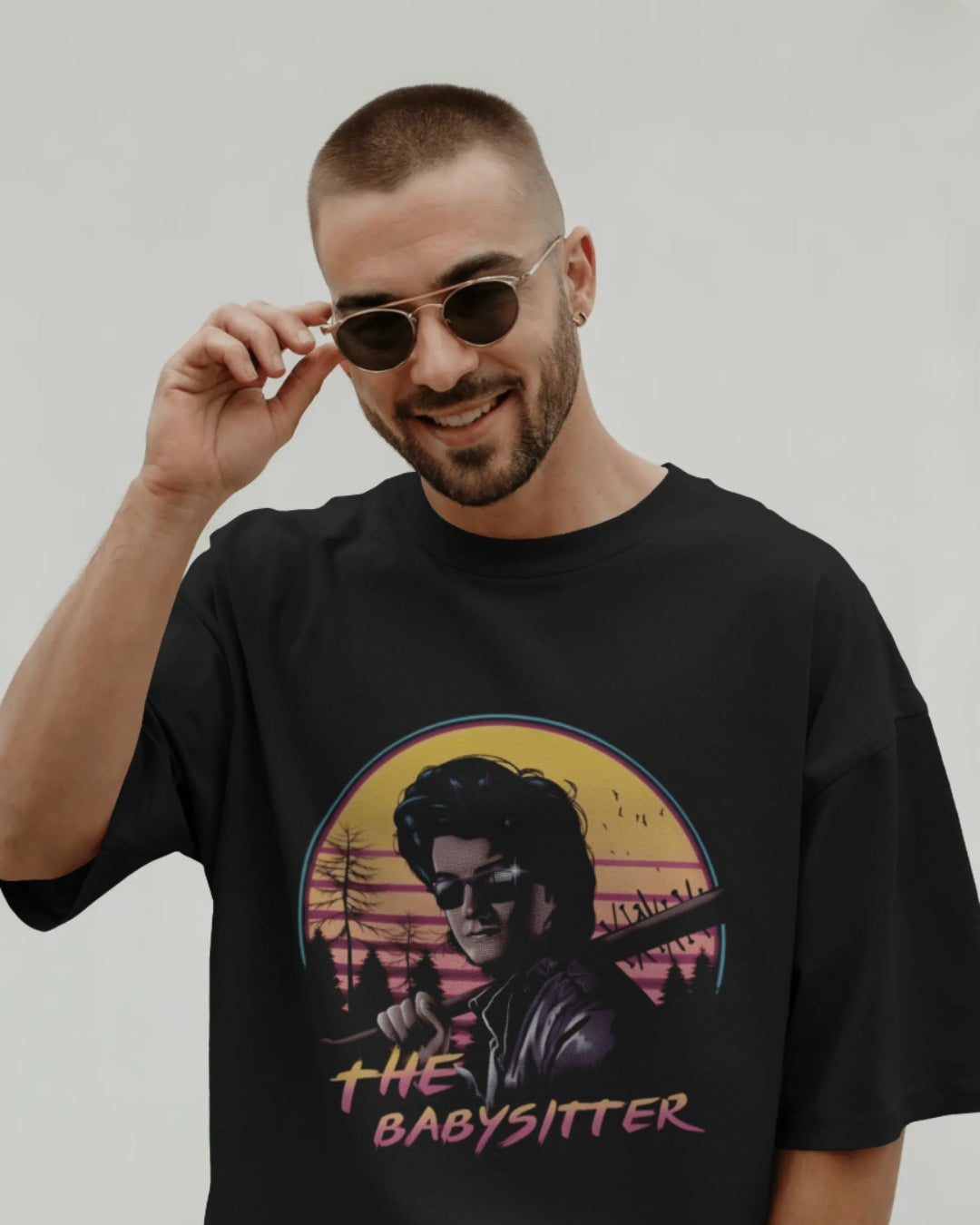 The Babysitter Unisex Premium Oversized T-Shirt