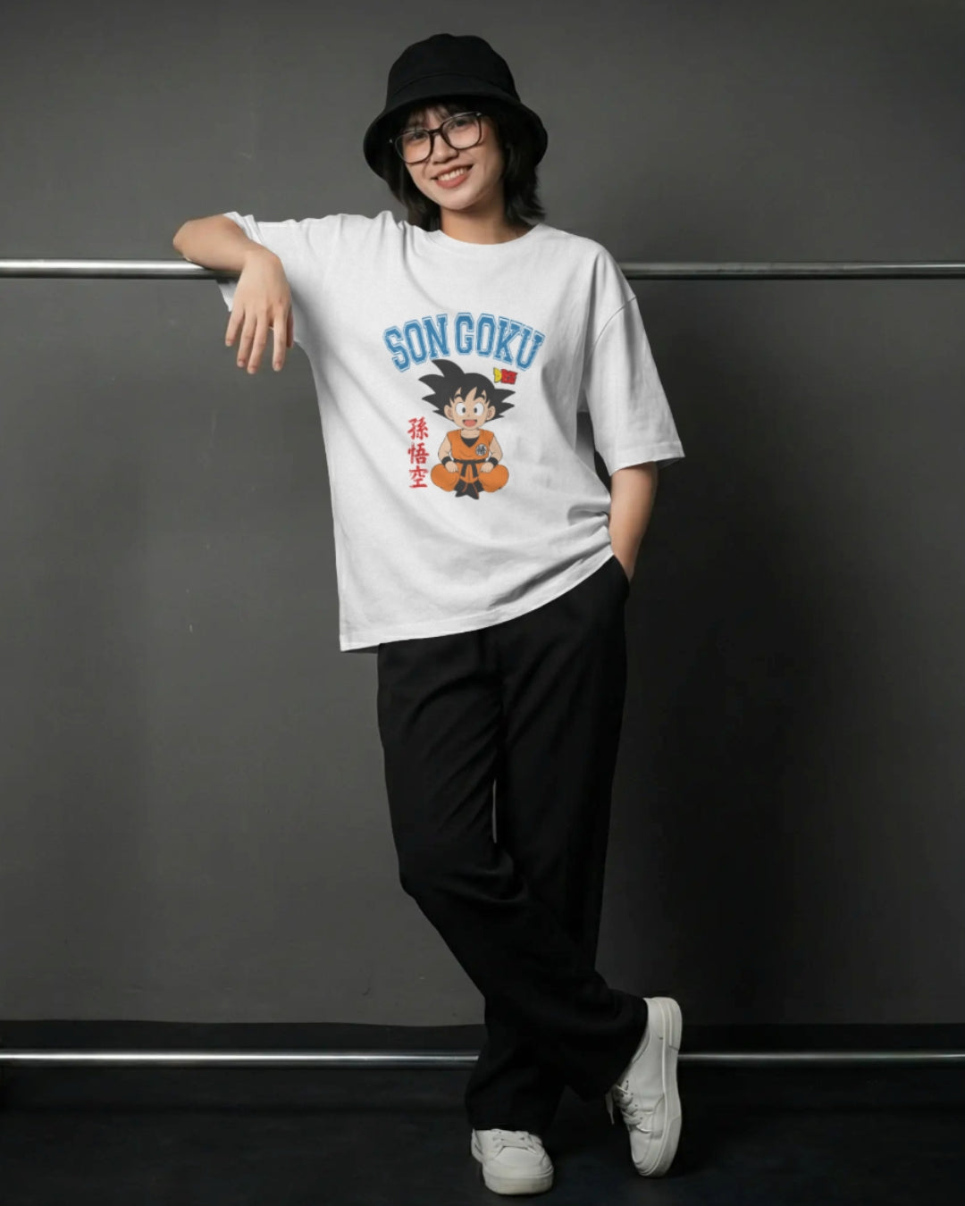 Son Goku kid Unisex Premium Oversized T-Shirt
