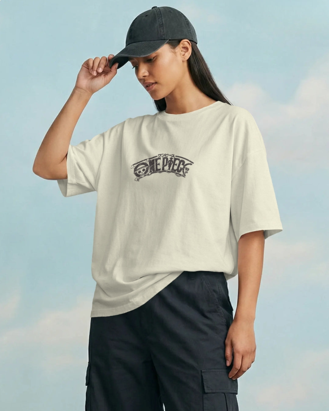 Luffy Onepiece Unisex Premium Oversized T-Shirt