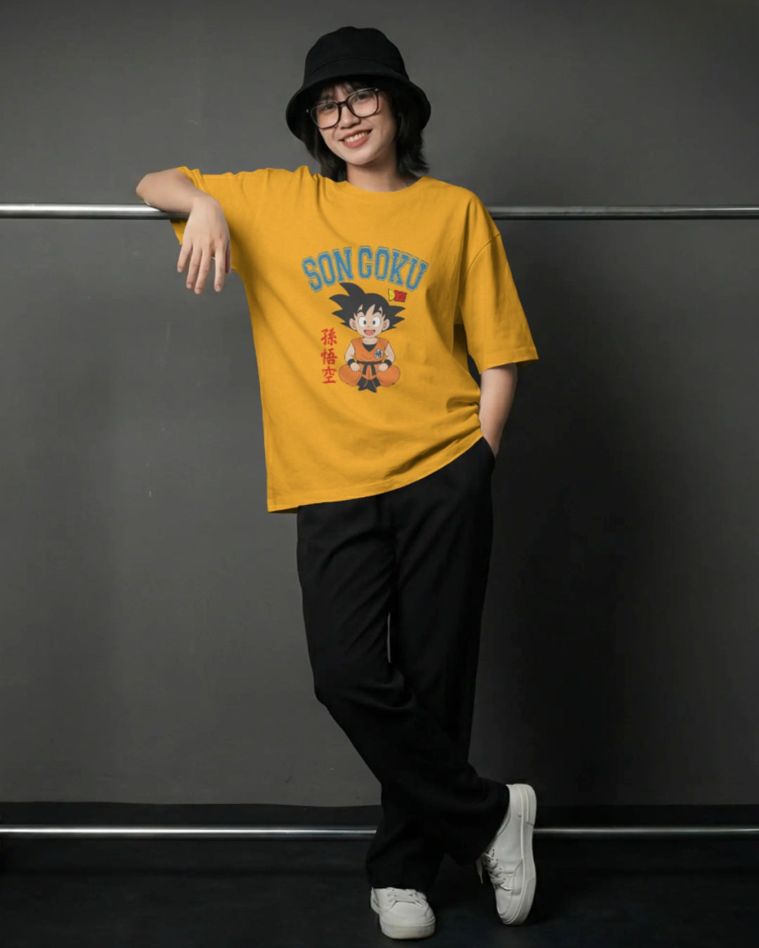 Son Goku kid Unisex Premium Oversized T-Shirt