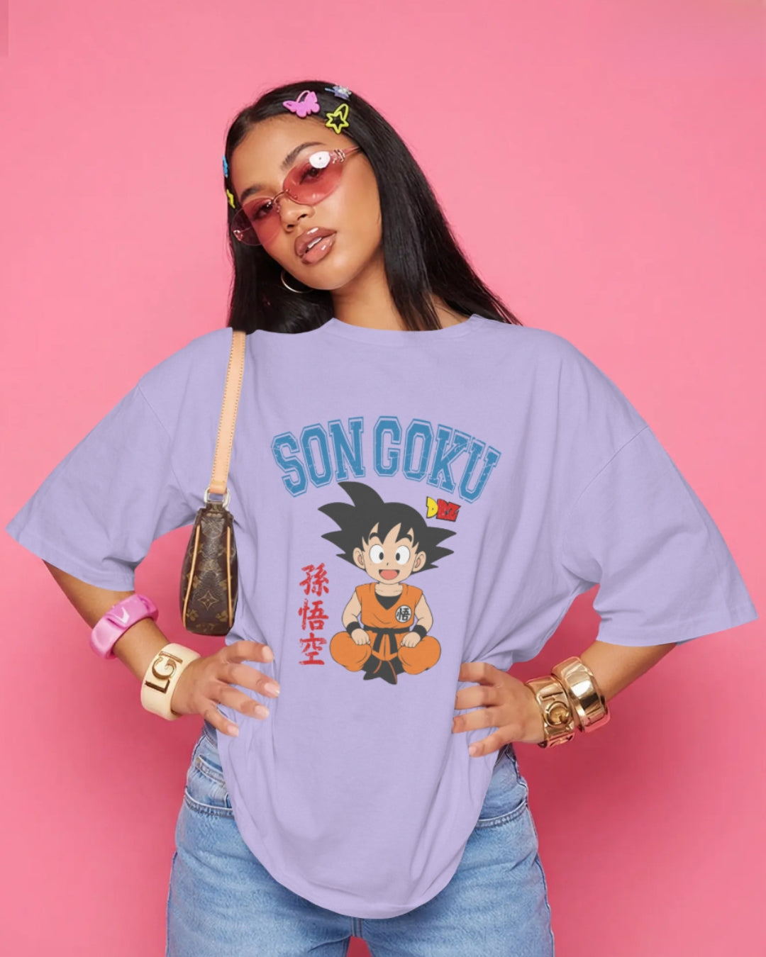 Son Goku kid Unisex Premium Oversized T-Shirt