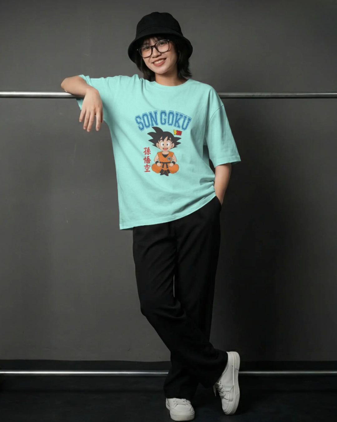 Son Goku kid Unisex Premium Oversized T-Shirt