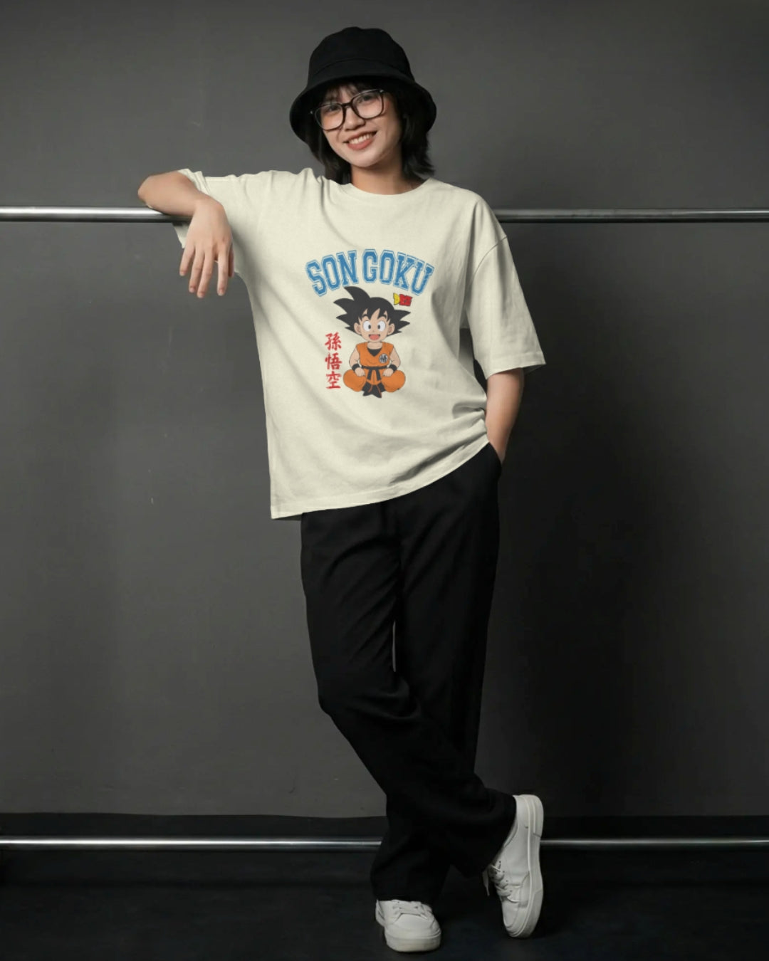 Son Goku kid Unisex Premium Oversized T-Shirt
