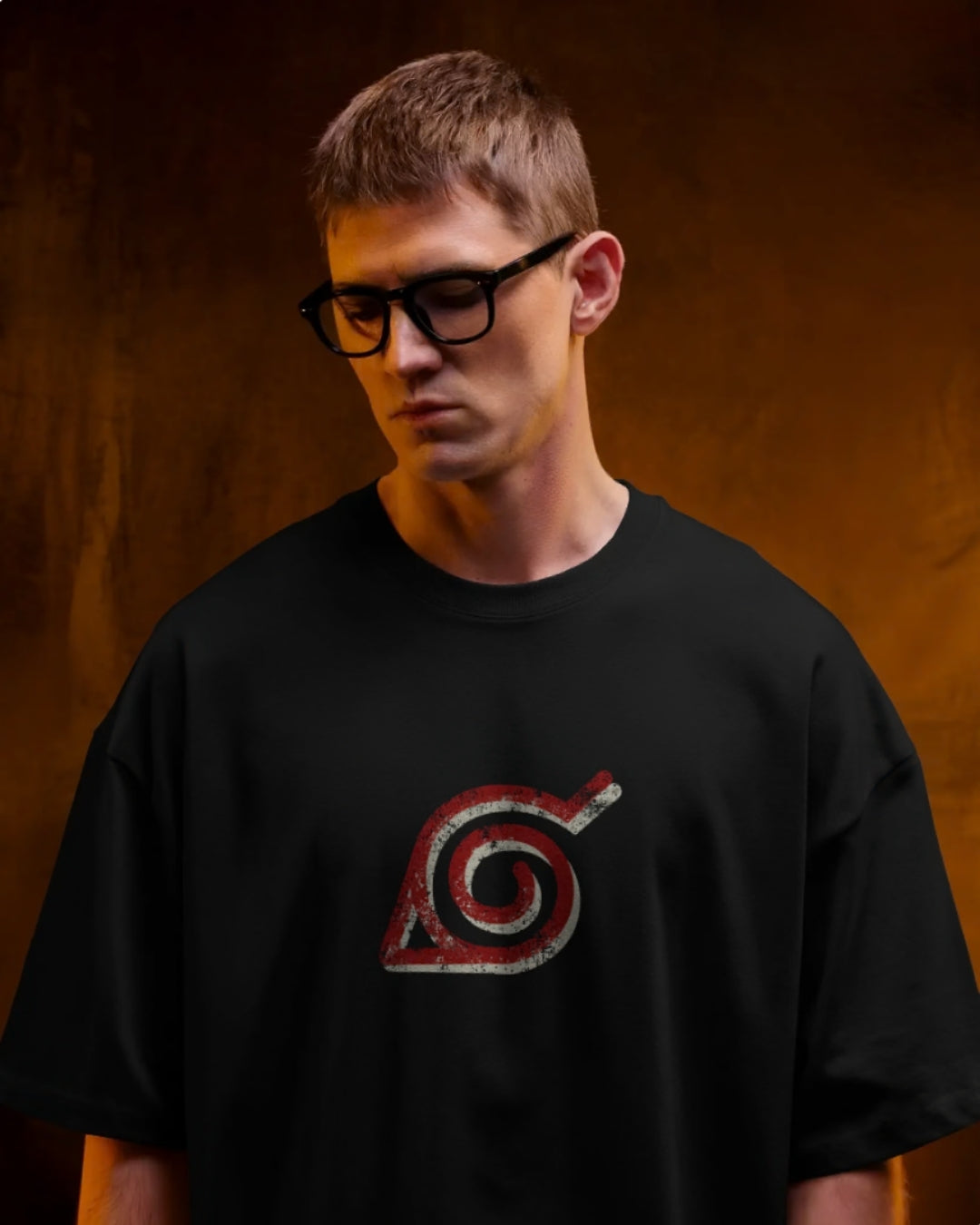 Naruto Dark Unisex Premium Oversized T-Shirt