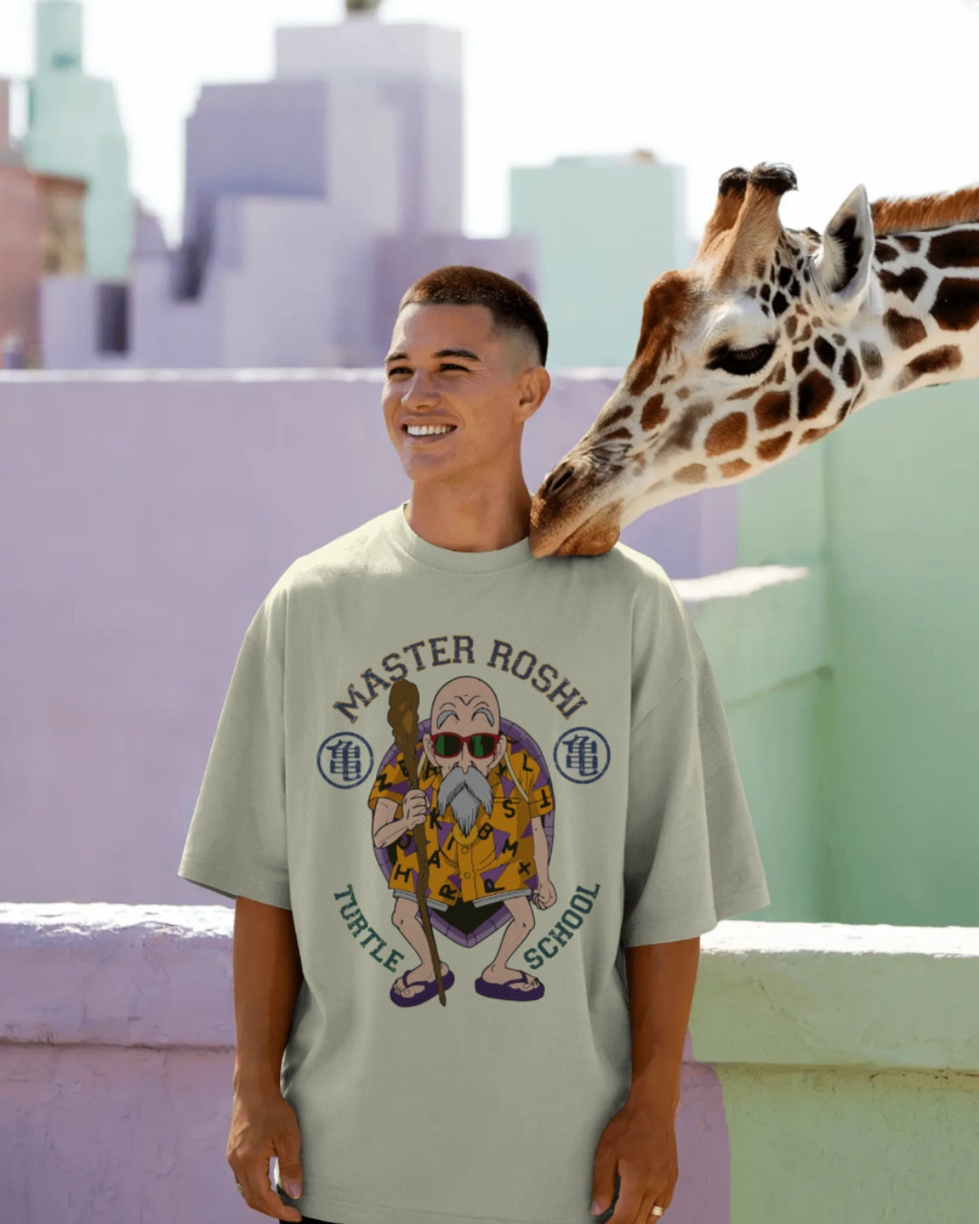 Master Roshi Unisex Premium Oversized T-Shirt