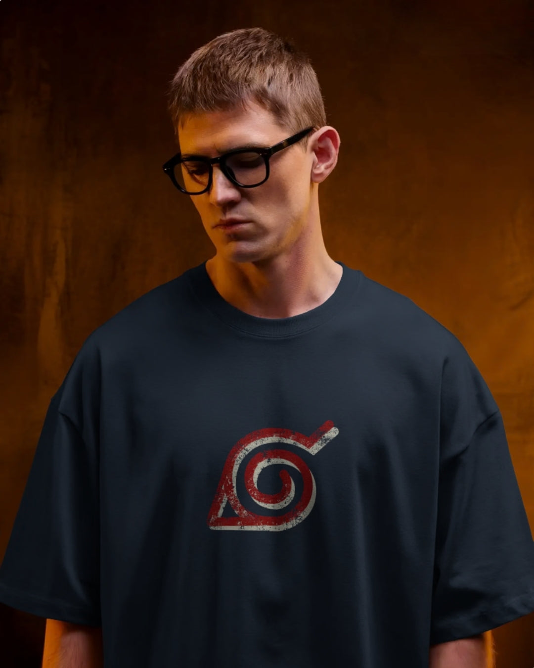 Naruto Dark Unisex Premium Oversized T-Shirt