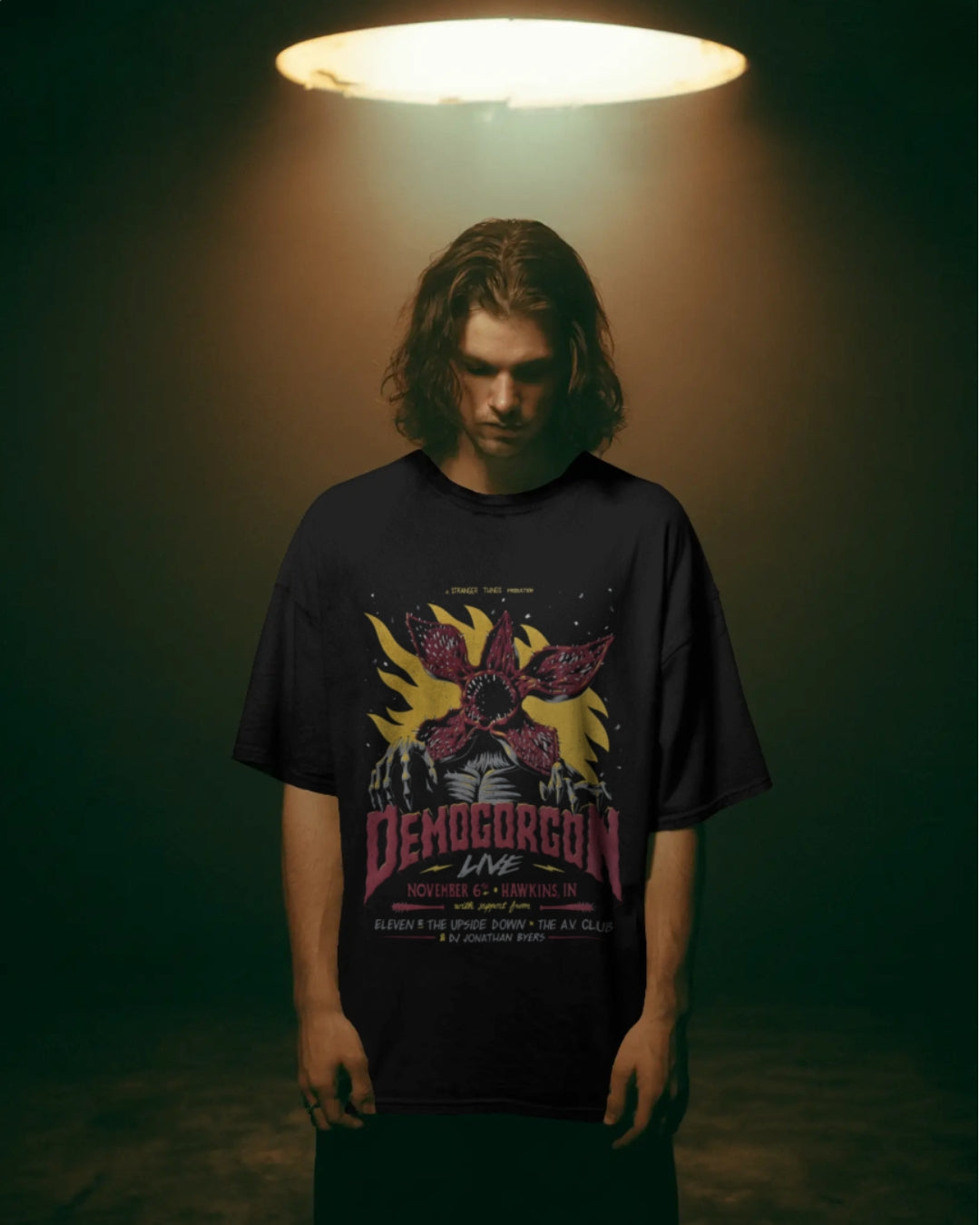 Demogorgan Live Unisex Premium Oversized T-Shirt