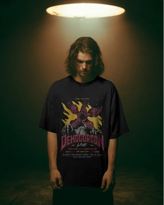 Demogorgan Live Unisex Premium Oversized T-Shirt