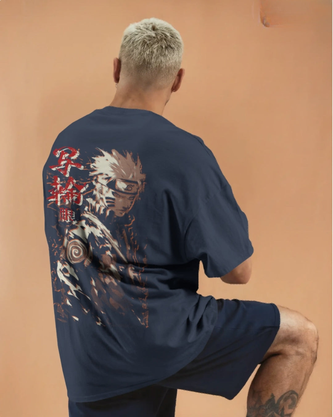 Naruto Dark Unisex Premium Oversized T-Shirt