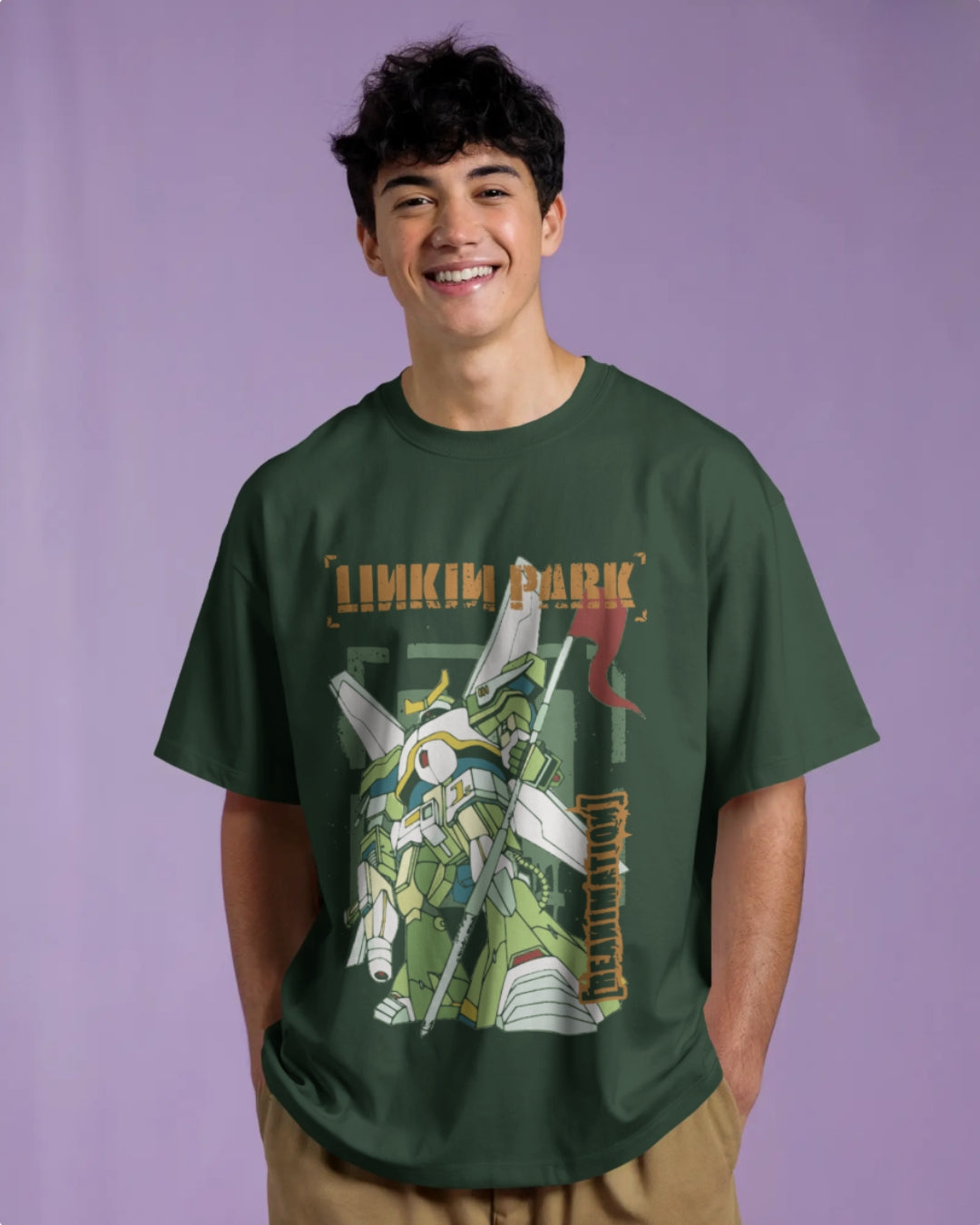 Linkin Park Vol-2 Reanimation Unisex Premium Oversized T-Shirt