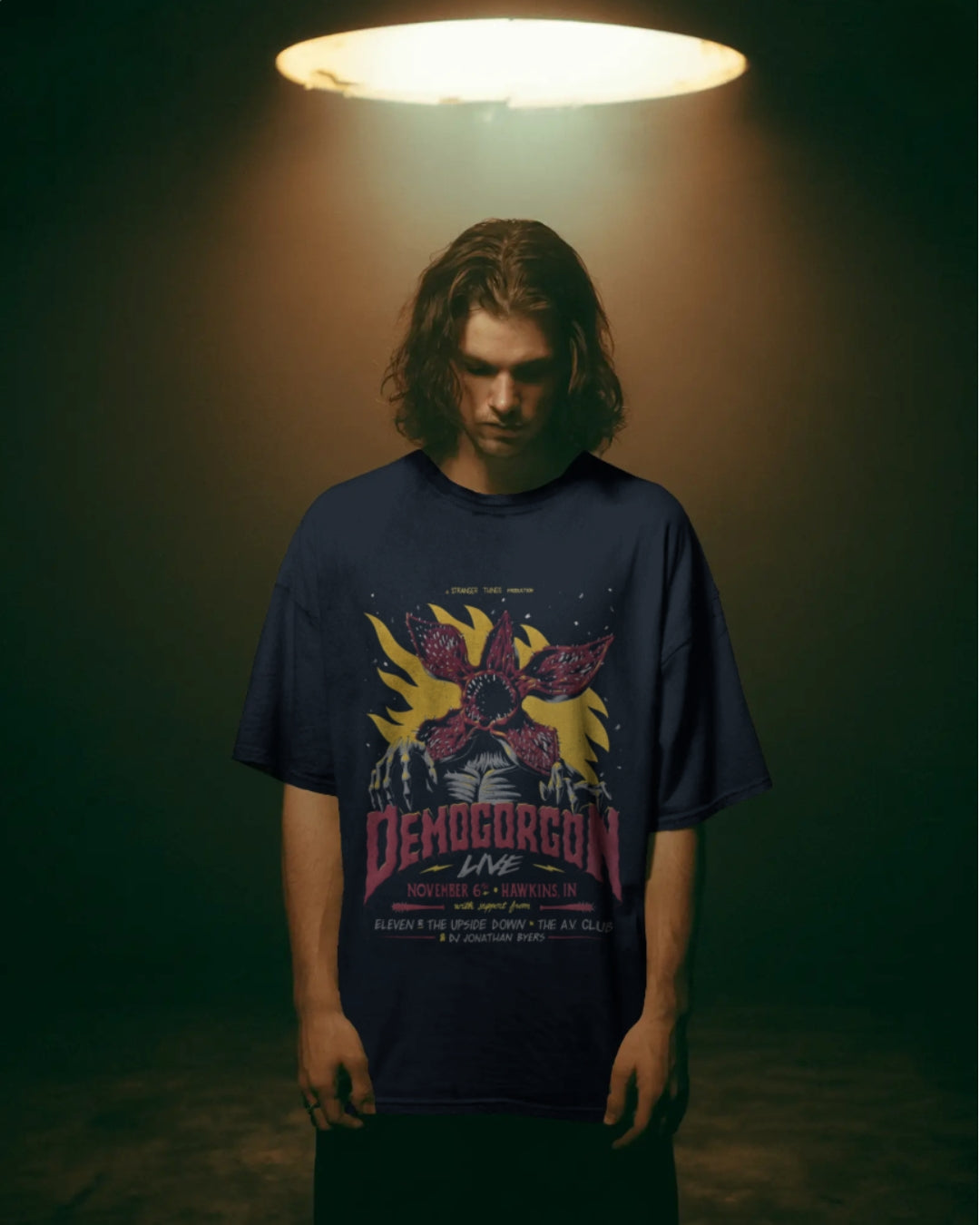 Demogorgan Live Unisex Premium Oversized T-Shirt