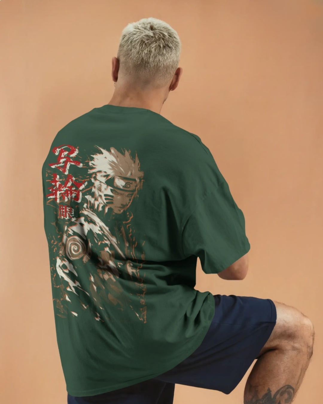 Naruto Dark Unisex Premium Oversized T-Shirt