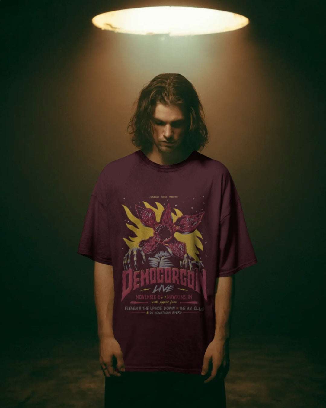Demogorgan Live Unisex Premium Oversized T-Shirt