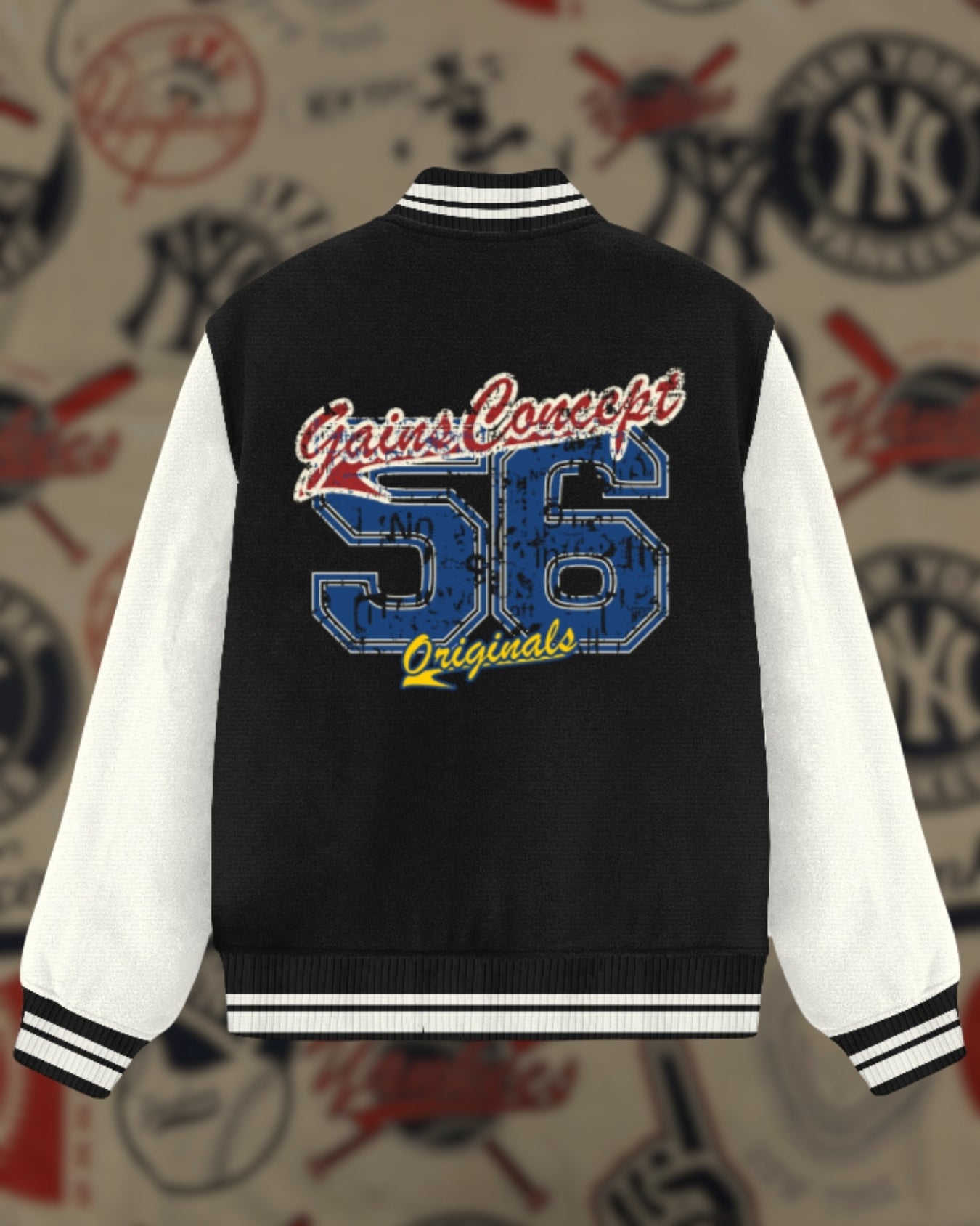 Gains Concept Originals 56 Unisex Varsity Jacket