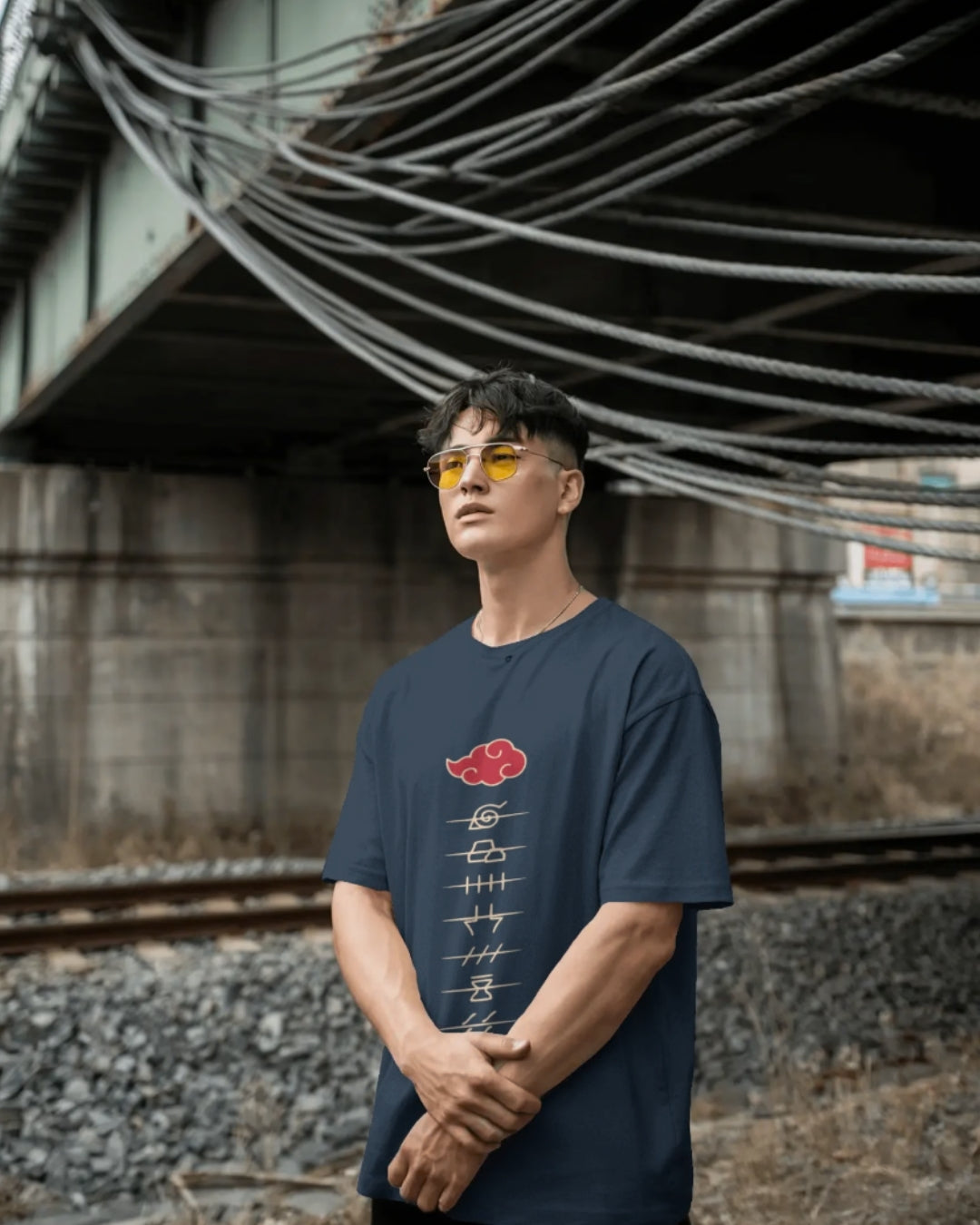 Sasuke Akatsuki Unisex Premium Oversized T-Shirt