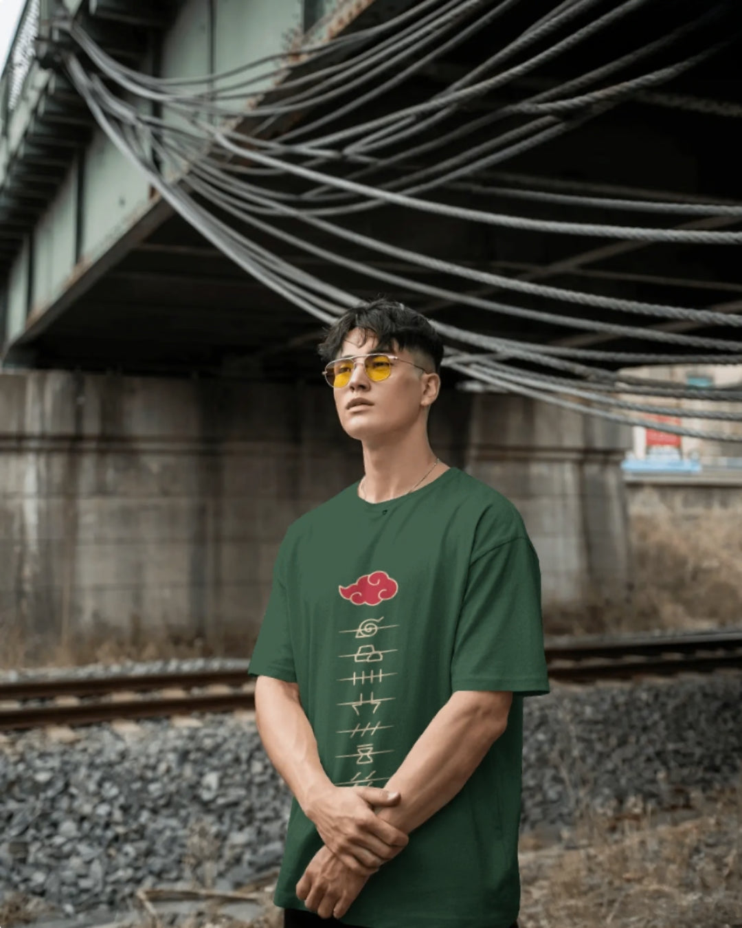 Sasuke Akatsuki Unisex Premium Oversized T-Shirt