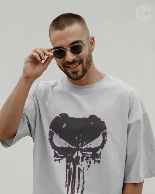 Punisher Darkskull Unisex Premium Oversized T-Shirt