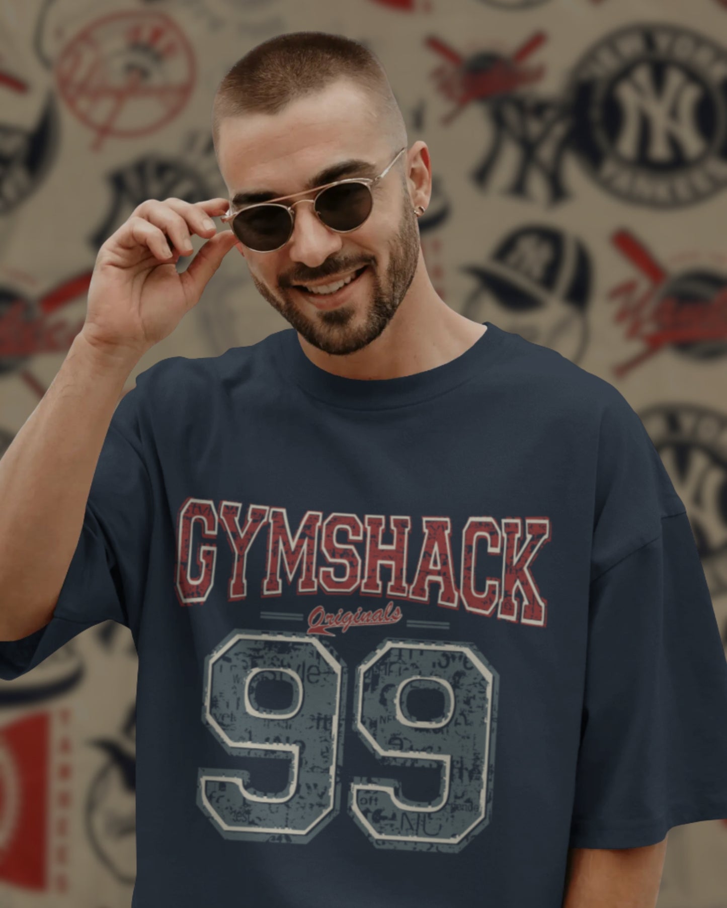 Gymshack 99 Unisex Premium Oversized T-Shirt