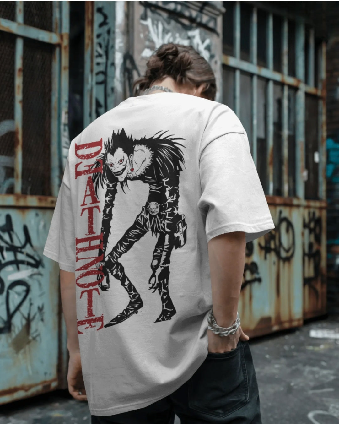 Death Note Ryuk Lite Unisex Premium Oversized T-Shirt