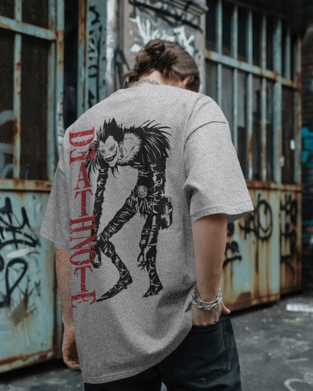 Death Note Ryuk Lite Unisex Premium Oversized T-Shirt