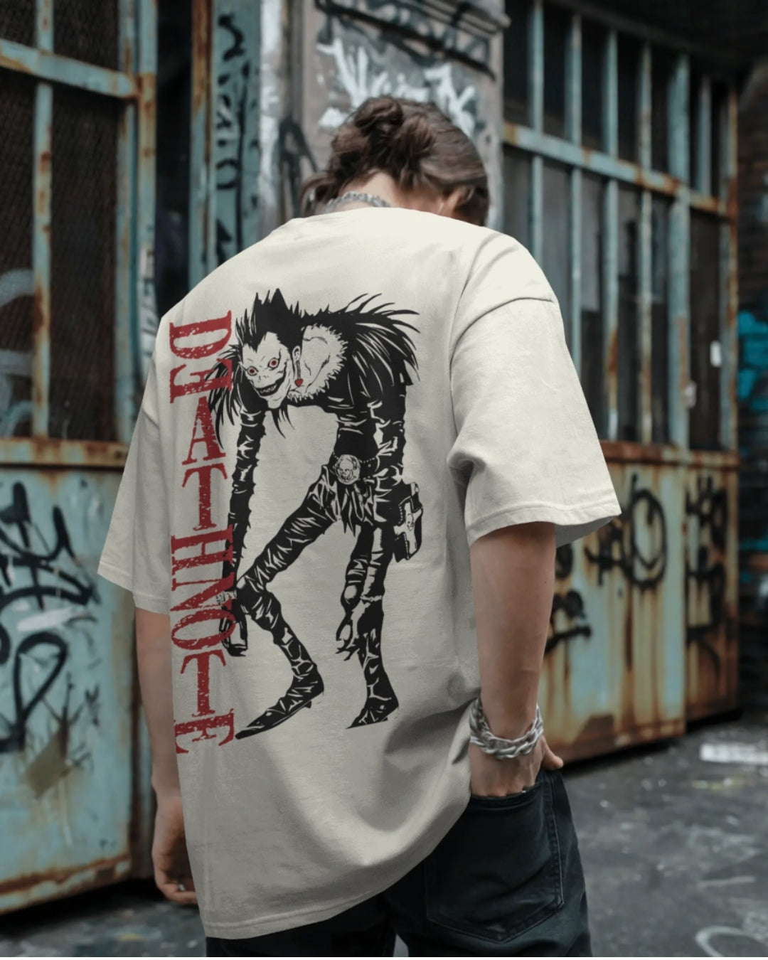 Death Note Ryuk Lite Unisex Premium Oversized T-Shirt