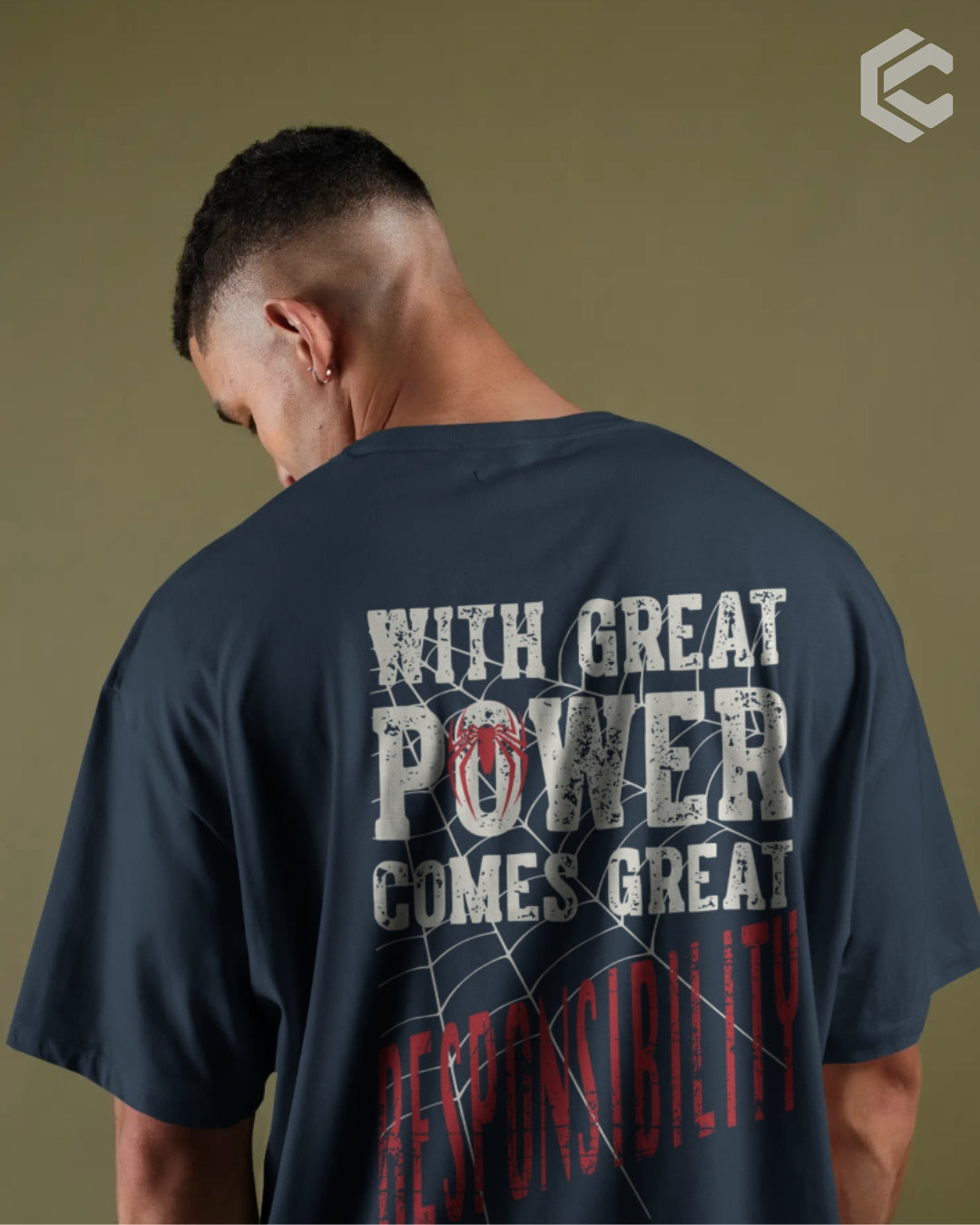 Spidey Quote Unisex Premium Oversized T-Shirt