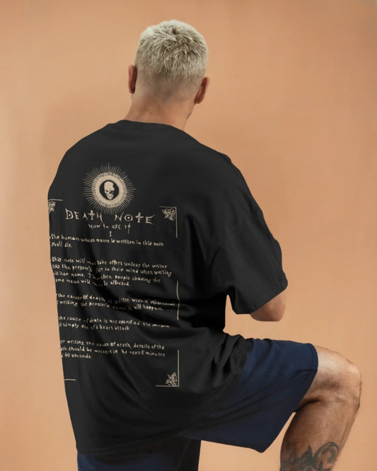 Death Note Rule-1 Unisex Premium Oversized T-Shirt
