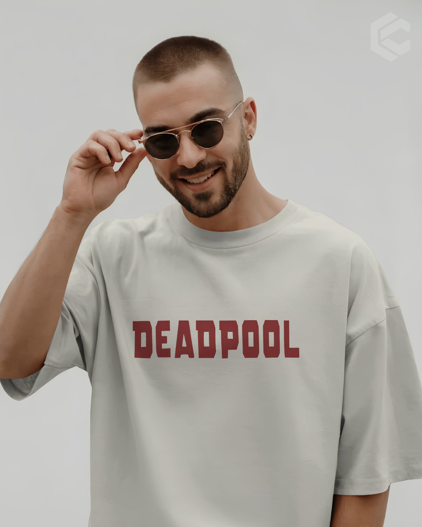 Dpool Kiss me lite Unisex Premium Oversized T-Shirt