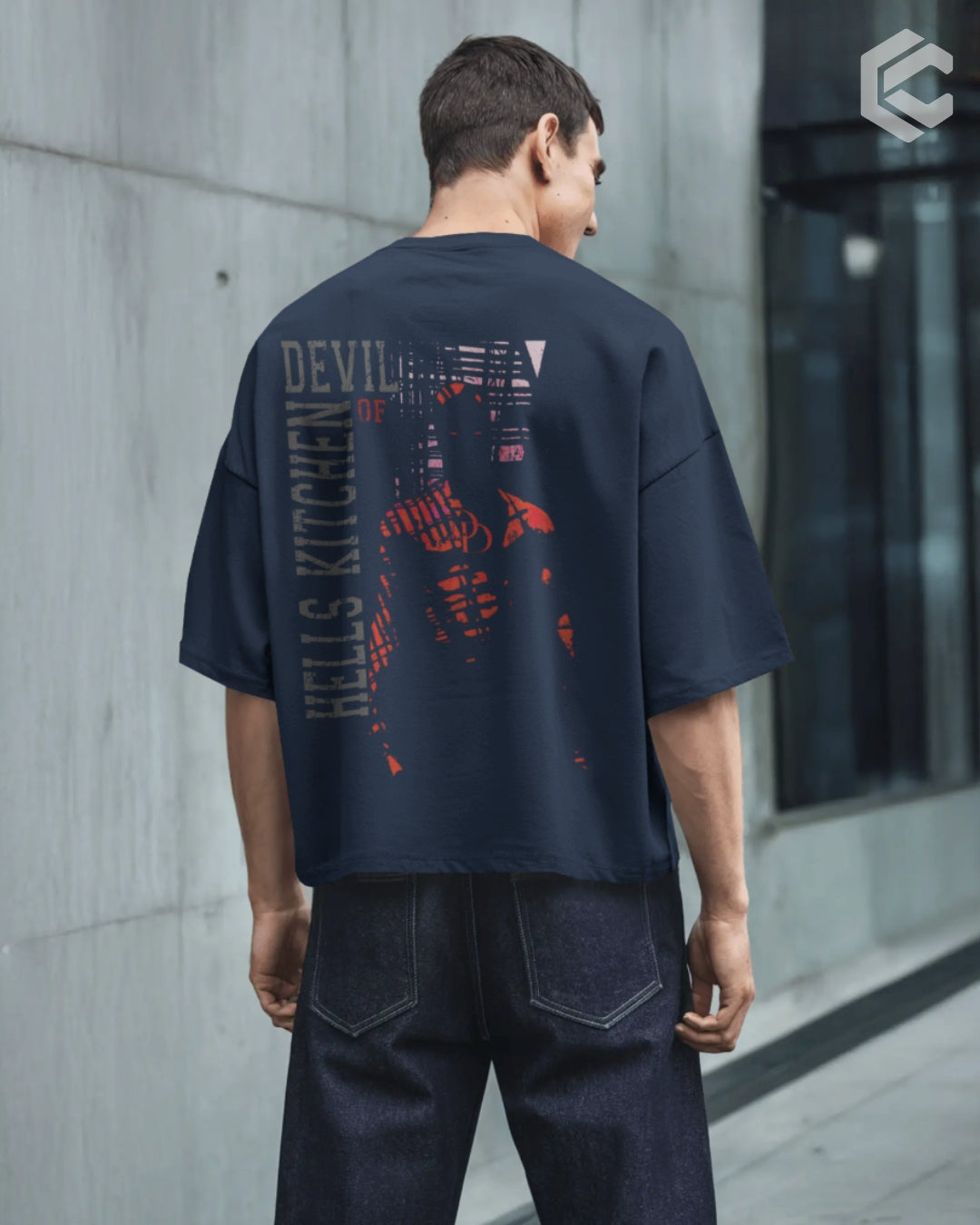 Devil of Hells Kitchen Unisex Premium Oversized T-Shirt