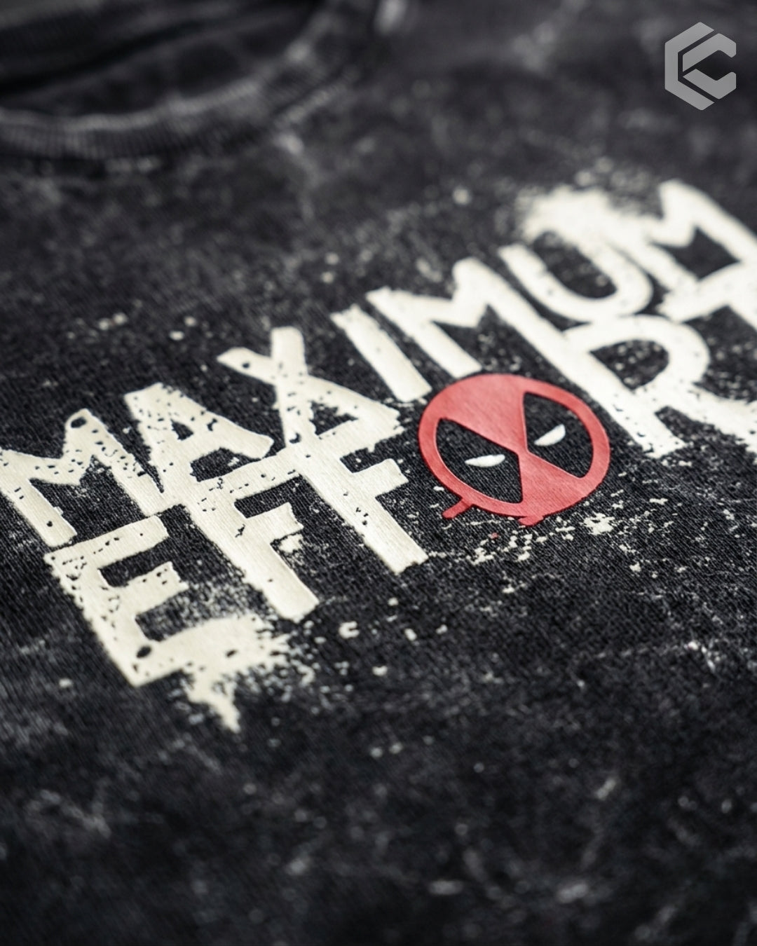 Max Effort Unisex Premium Acid Washed Oversized Tee