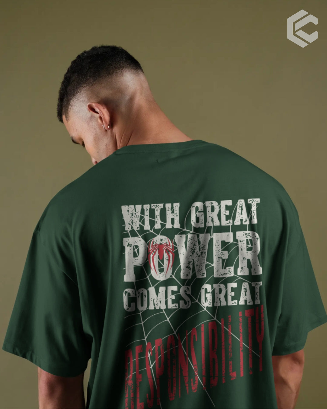 Spidey Quote Unisex Premium Oversized T-Shirt